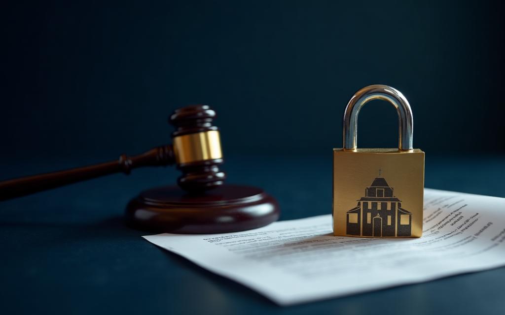 Beslag leggen op vermogen - juridische documenten en slot